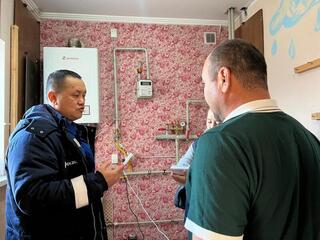 В Астане ведется разъяснительная работа по соблюдению безопасности при использовании газа