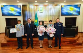 Сотрудников полиции чествовали за победу на международных соревнованиях в столице