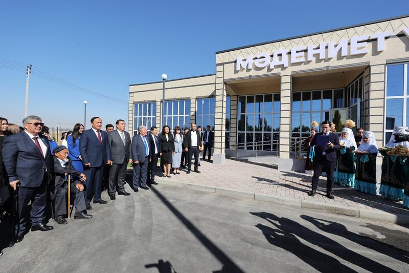 В массиве Кумшагал Тараза открылся Дом культуры