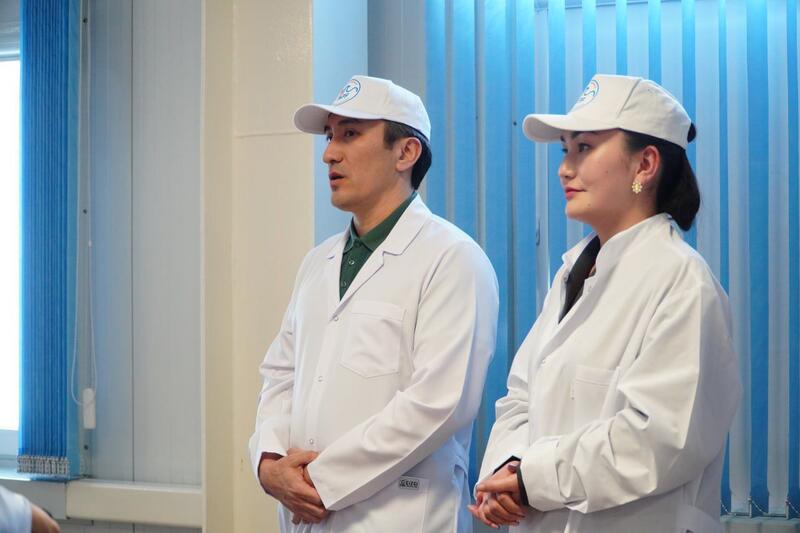 Аким области встретился с коллективом Макинской птицефабрики