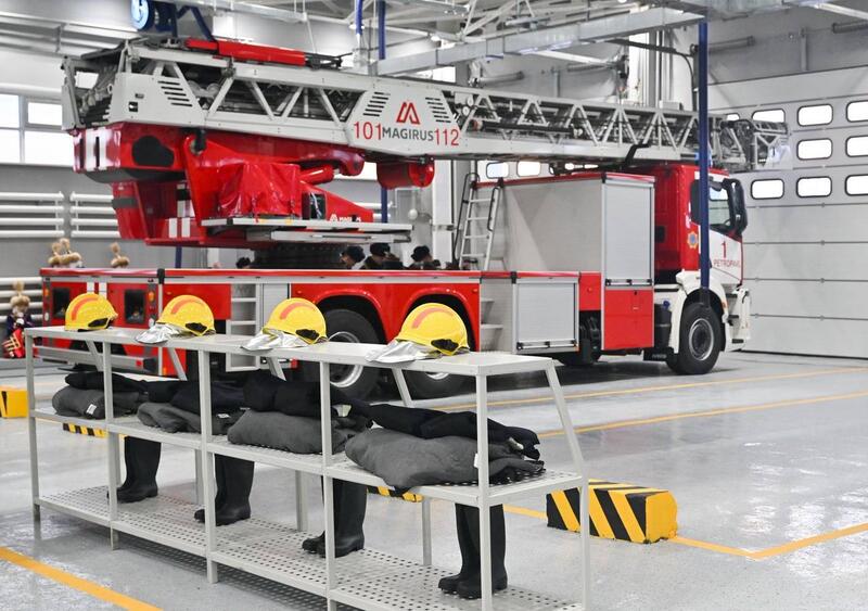 В Петропавловске открыли пожарное депо