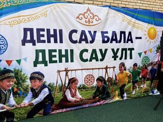 В детских садах Астаны прошла спортивно-развлекательная неделя «Здоровый ребенок – здоровая нация»