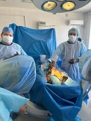 Впервые в Казахстане карагандинские хирурги сделали операцию по замене голеностопного сустава