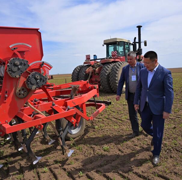 Аким области Асаин Байханов посетил с рабочей поездкой Щербактинский район