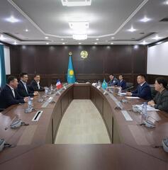 Аким Павлодарской области Асаин Байханов провёл рабочую встречу с руководством ТОО «Эр Ликид Мунай Тех Газы» — совместного предприятия корпорации Air Liquide и АО «НК «КазМунайГаз»