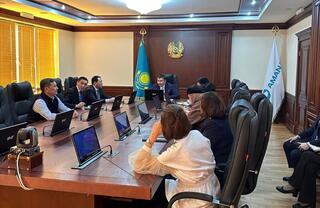 В Минэнерго прошло собрание первичной партийной организации филиала партии «AMANAT»