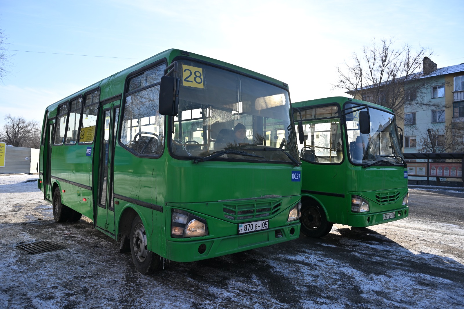 В Талдыкоргане запущены новые автобусные маршруты №28 и №29