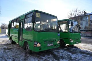 В Талдыкоргане запущены новые автобусные маршруты №28 и №29
