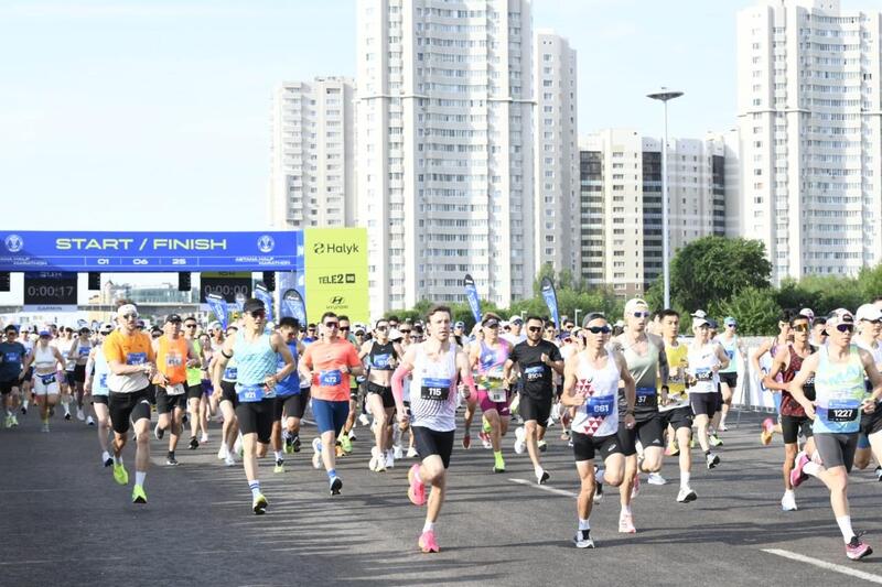 Astana Half Marathon: участие принимали марафонцы из более чем 30 стран