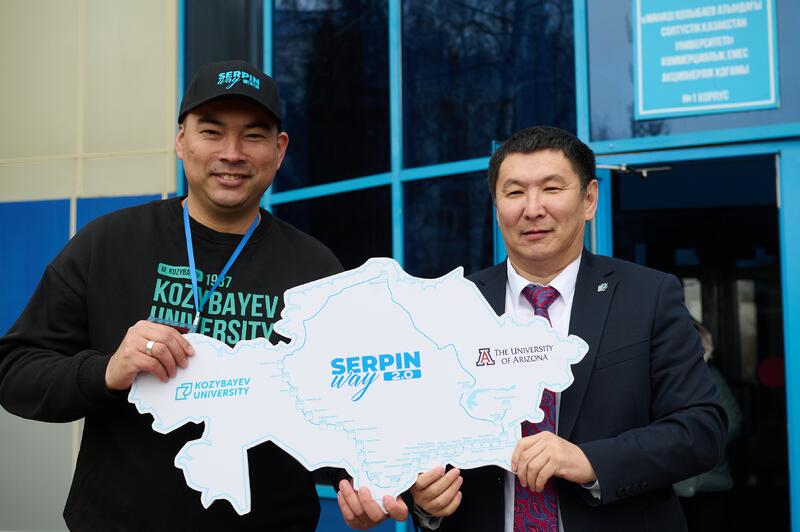 SERPIN WAY: команда Kozybayev University отправилась в масштабный тур по Казахстану