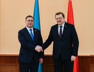 О переговорах Министров иностранных дел Казахстана и Беларуси