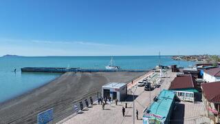 Глава МЧС посетил спасательный пост на набережной Алаколя