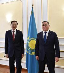 О встрече главы МИД Казахстана с Заместителем министра иностранных дел Китая