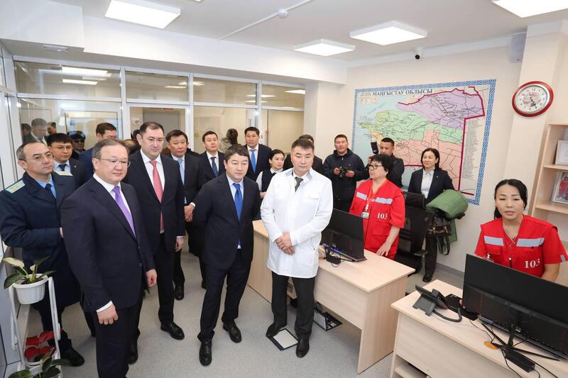 В Мангистау открыли вторую в стране уникальную станцию скорой помощи