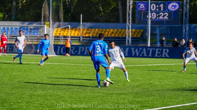 Футбольный клуб «Алтай» принял на своем поле «Окжетпес»