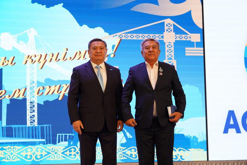 В Акмолинской области чествовали строителей