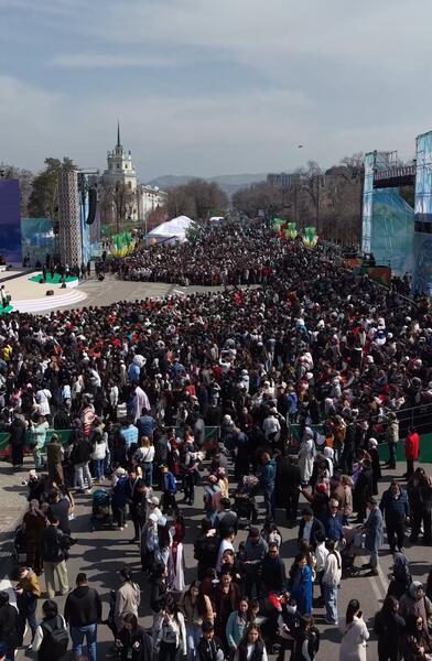 Алматы отметил Наурыз с рекордами, цифровыми юртами и новыми форматами городских пространств