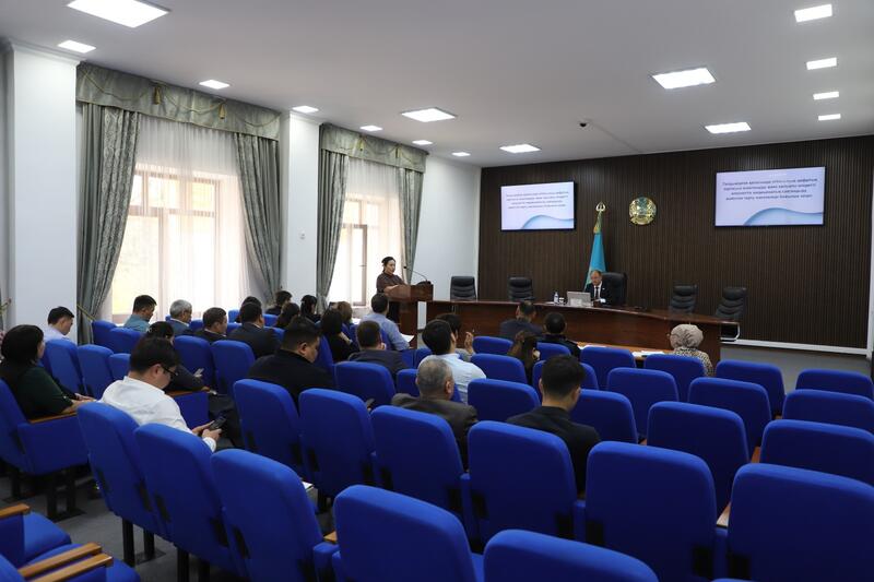 В Талдыкоргане обсудили вопросы системы цифровой карты семьи и участия населения в системе ОСМС