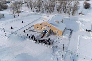 В селе Камышенка Бородулихинского района открылся клуб на 100 мест