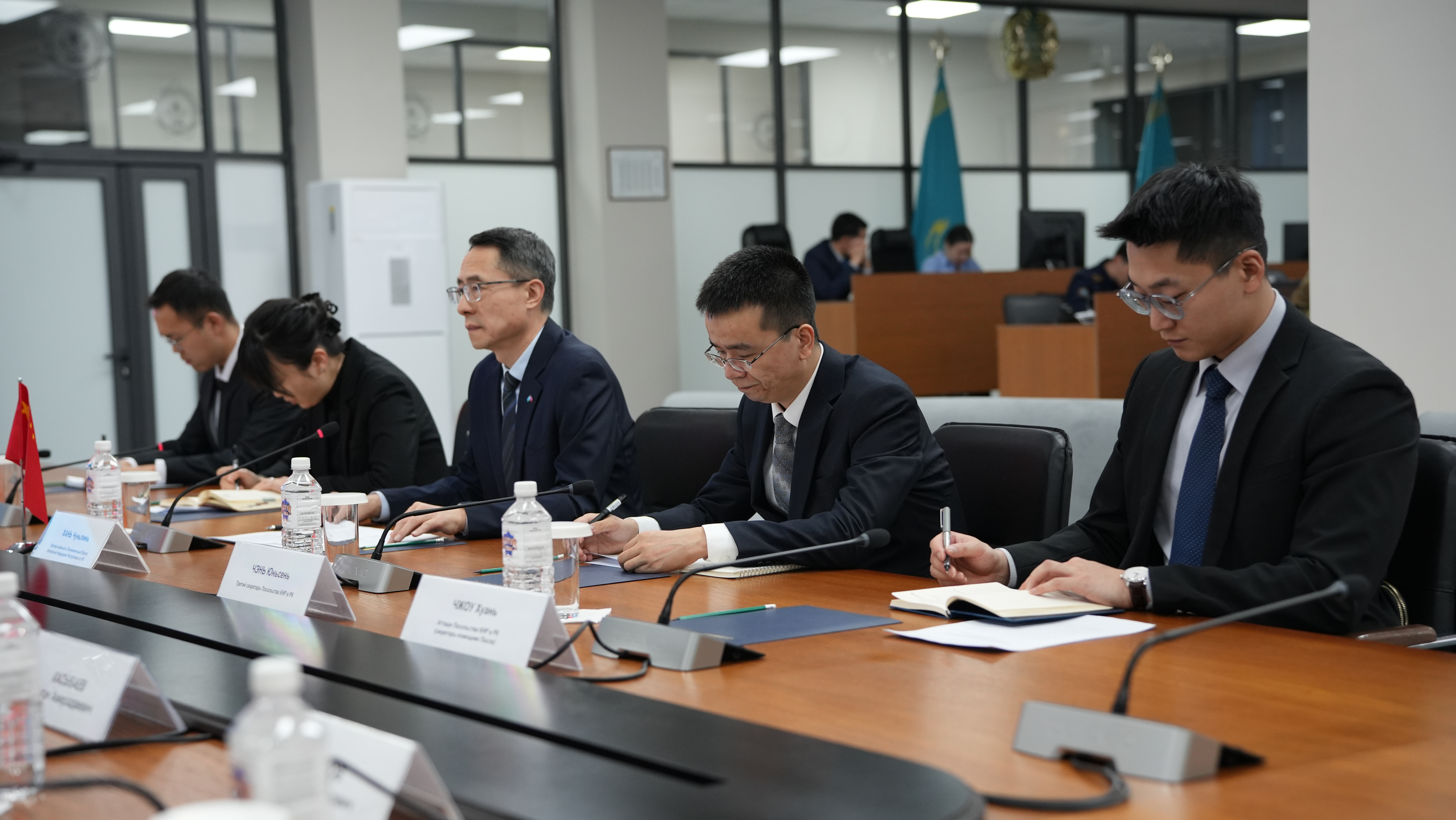 Рабочая встреча вице-министра по чрезвычайным ситуациям с Послом Китайской Народной Республики