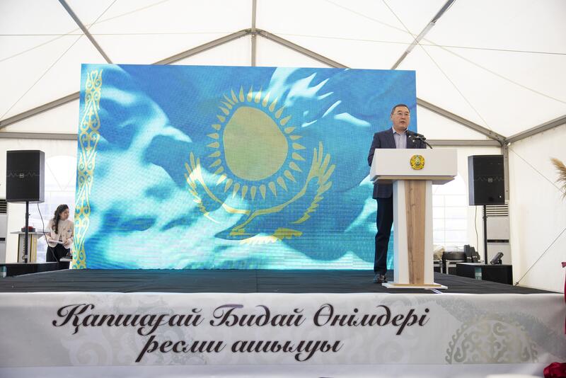 В Конаеве открыли завод по переработке пшеницы на 15 млрд тенге