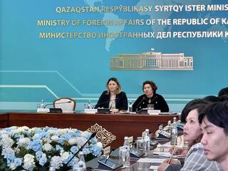 В МИД Казахстана обсудили потенциал социальных работников в продвижении прав человека