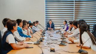 В ТУРКЕСТАНЕ ПРОШЛА ВСТРЕЧА С ОДАРЕННЫМИ ДЕТЬМИ