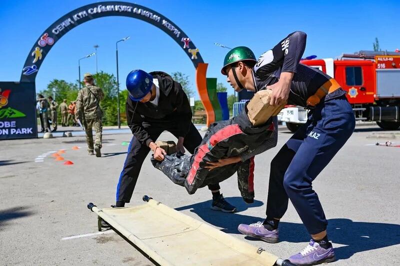 Областной слёт «Юный спасатель» успешно прошёл в Актобе