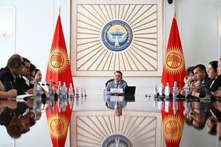 Артур Ластаев встретился с Председателем Жогорку Кенеша Кыргызстана Марленом Маматалиевым