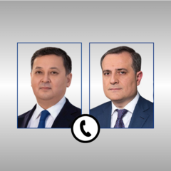 Главы МИД Казахстана и Азербайджана провели телефонный разговор