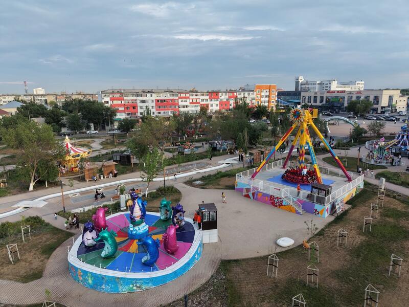 Городской парк открыт для всех жителей Кызылорды