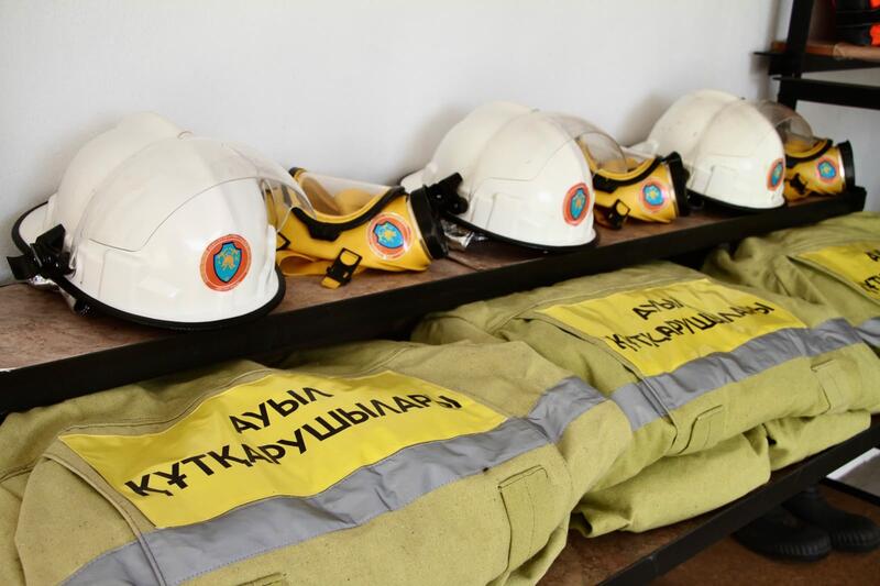 В Казахстане открыто 274-е добровольное противопожарное формирование «Ауыл құтқарушылары»