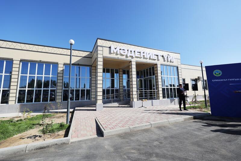 В массиве Кумшагал Тараза открылся Дом культуры