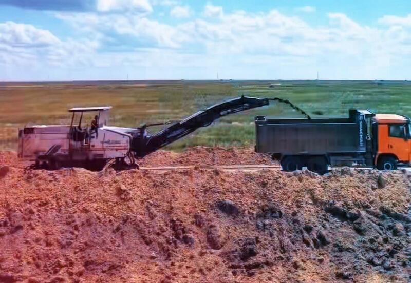 Дорожники приступили к ремонту участка автодороги между Изимбетом и Эмбой