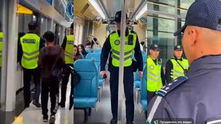 Транспортная полиция обеспечивает безопасность на объектах LRT в Астане