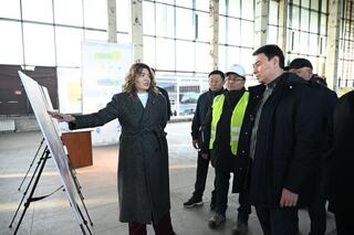 Дархан Сатыбалды проверил ход модернизации вокзала Алматы–1