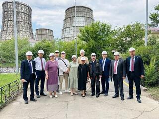 Члены Общественного совета Министерства энергетики посетили ТЭЦ-2 г. Астаны