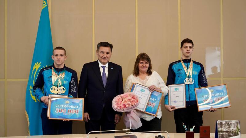 В ВКО чествовали победителей V Азиатских юношеских паралимпийских игр