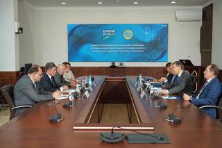 НУРЛАН АБДИРОВ ВСТРЕТИЛСЯ С ГЛАВОЙ МИССИЙ НАБЛЮДАТЕЛЕЙ СНГ