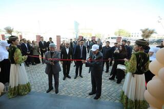 Нурдаулет Килыбай принял участие в открытии молодёжного ресурсного центра Каракиянском районе