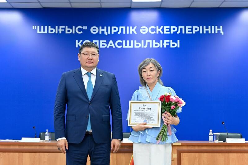 Аким области посетил воинскую часть