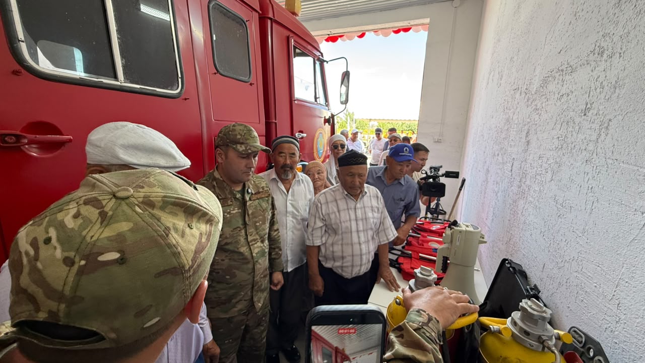 В Казахстане открылось 235-ое добровольное противопожарное формирование «Ауыл құтқарушылары»