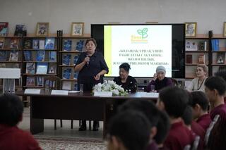 «Таза Қазақстан»: в Астане прошла специальная лекция для молодежи на экологическую тему