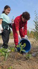 Алматинские школьники приняли участие в акции «Таза Қазақстан»