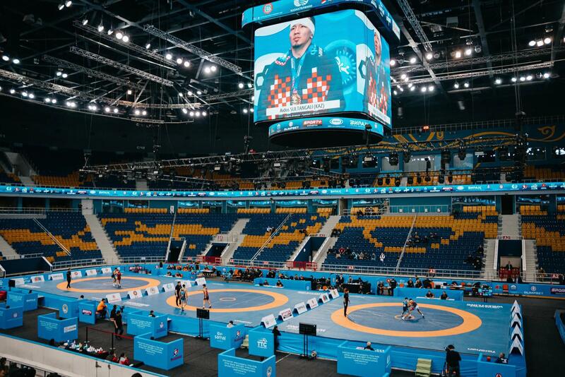 В Алматы прошел чемпионат Казахстана по видам борьбы