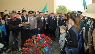 В Мангистау почтили память героев Великой Отечественной войны