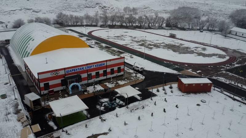 ТУРКЕСТАН: В КАЗЫГУРТСКОМ РАЙОНЕ ОТКРЫЛСЯ СОВРЕМЕННЫЙ СПОРТИВНЫЙ КОМПЛЕКС