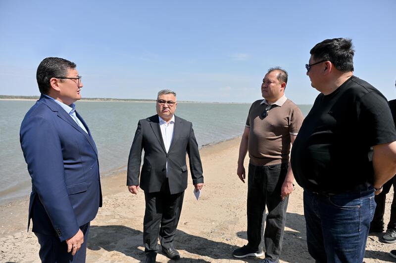 Аким области ознакомился с проектом развития левого берега зоны отдыха Шульбинского водохранилища