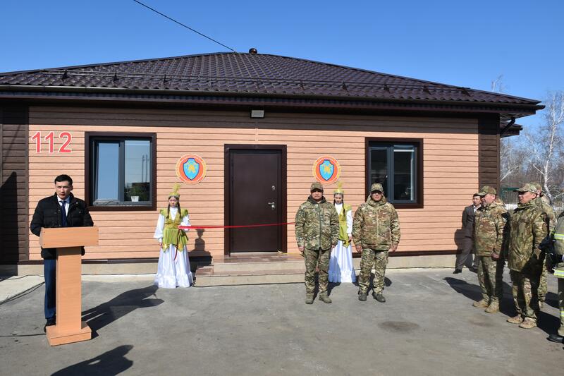 В Казахстане открыт 164-й добровольный пункт пожаротушения «Ауыл құтқарушылары»