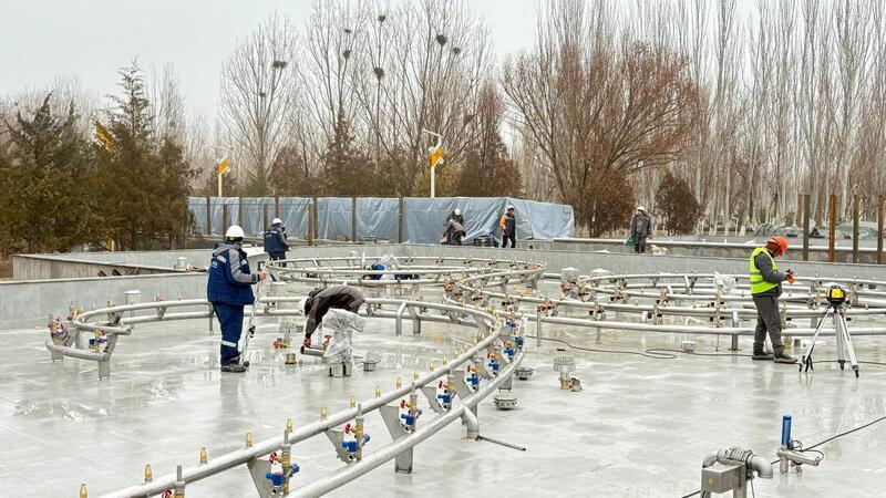 В Кызылорде строятся новые объекты